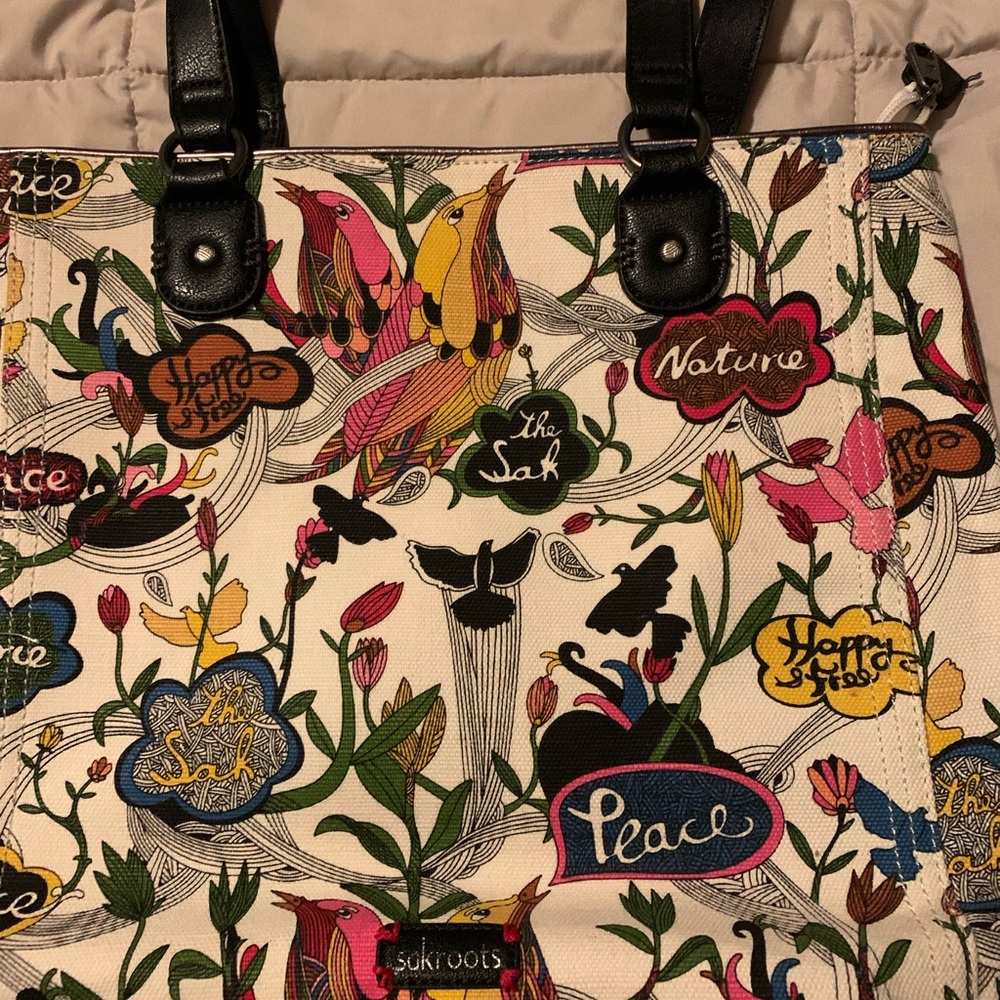 Sakroots Artistic Floral Tote Bag